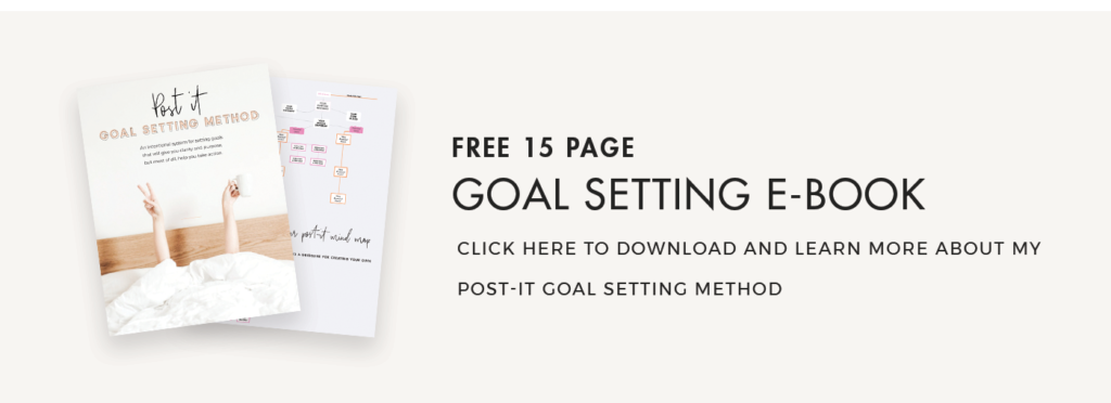 Free Download: How to Set Goals Using Post-Its
