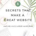 Learn the 3 secrets that make up a GREAT website and why every website needs them. Listen now on The Power in Purpose Podcast