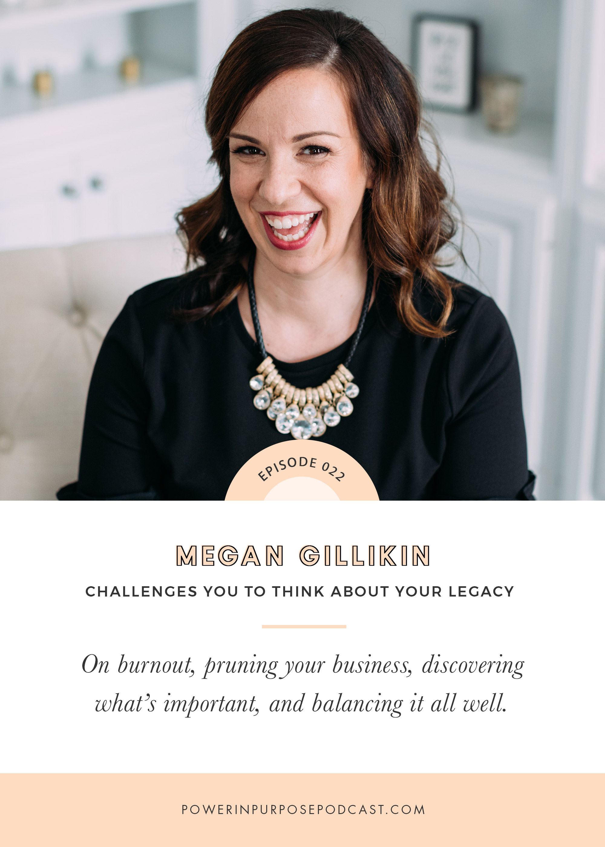 Megan Gillikin from A Southern Soiree and The Weddings For Real Podcast shares her business journey. Listen to her story on burnout, pruning your business, discovering what’s important, and balancing it all well. Listen to the episode of The Power in Purpose Podcast, a podcast for creative entrepreneurs #candicecoppola #podcast #weddingpros