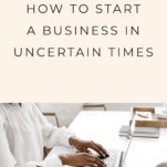 Starting a business during uncertain times? Learn how I started my business during the great recession of '08 and grew my company into a multi-6-figure business that I later sold.