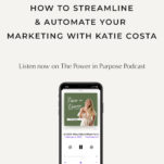 We all want a marketing machine that is more intuitive, less overwhelming, and easy. But do you know the secret to creating that for your business? No? Well, we got you! Katie Costa joins us today to spill all the magic behind her proven marketing strategies. Katie is the CEO of The Wellness Marketer and founder of the Holistic Marketing Academy. She learned marketing by the seat of her pants in her first business, and has since grown to be a Nutritional Scientist and Marketing Professional who helps holistic practitioners and wellpreneurs grow their business online using holistic marketing strategies.