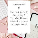 So, you want to be a wedding planner?! Congratulations! Welcome to the party. I promise you being a wedding planner is a fantastic job and career. I can't wait to see what you do! But now you're asking the obvious question… how do I become a wedding planner with no experience? Such a good question– and I'm here to help! Inside this article, I'm walking you through how to become a wedding planner even if you have no experience (yet!). Actually, I don't want you to worry too much about the experience part. And here's why…
