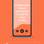 Onboard wedding clients efficiently with a professional customer onboarding process.