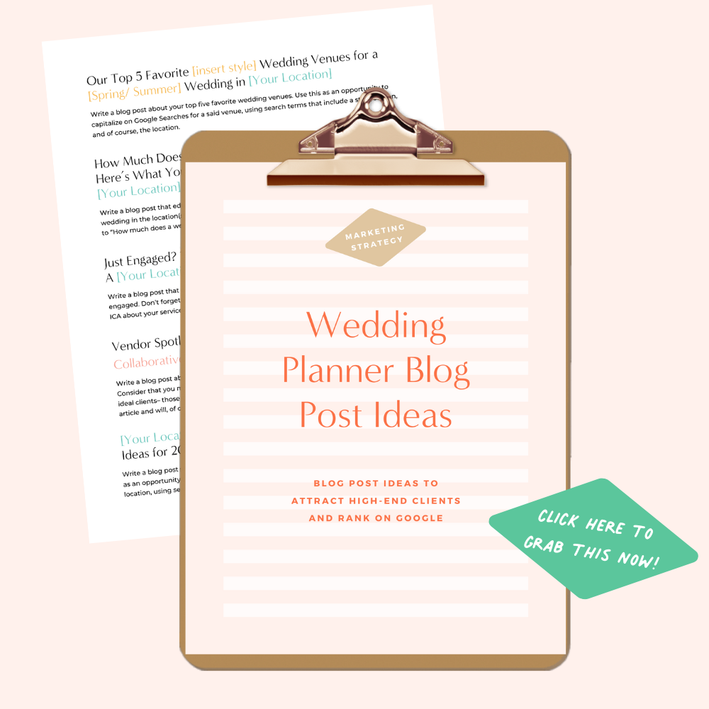 Top 5 Blogging Tips For Wedding Pros in 2023