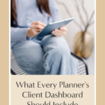 What every wedding planner's client dashboard should include.