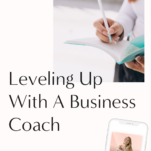 Leveling up with a wedding industry business coach.
