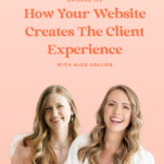 How your website, created by Alex Collier, enhances the client experience.
