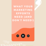 An infographic titled "2024 Wedding Industry Marketing Trends: What Your Efforts Need (and Don't Need!)" featuring a play button and a "Listen Now" call-to-action.