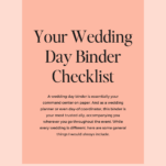 A wedding day binder checklist for beginners is essential for organizing and managing your big day efficiently. This guide will help you keep track of every detail, ensuring a seamless and stress-free wedding celebration.