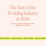 Title card for "The Power in Purpose" podcast episode, diving into 2026 wedding trends and sharing essential insights for wedding professionals navigating the evolving wedding industry.
